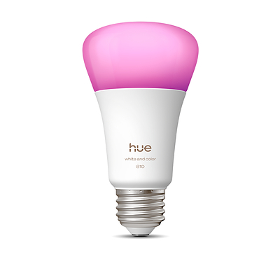 Philips Hue smart bulb product photo